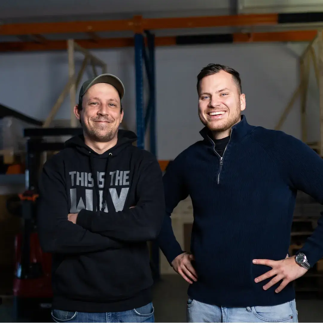 Foto Steven Hermes und Valentin Soley